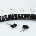 black metal 19mm small paper binder clips